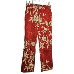 Company Ellen Tracy Women's NWT Floral Print Pants Size 2P